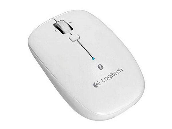 罗技(Logitech)M558蓝牙无线鼠标 MAC苹果家用办公电脑笔记本鼠标白色