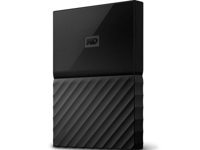 西部数据(WD)1TB USB3.0移动硬盘My Passport 2.5英寸 经典黑