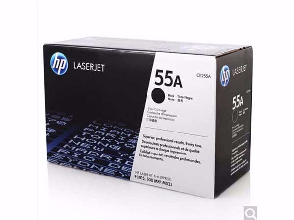 惠普 CE255A 55A 黑色原装 LaserJet 硒鼓 (适用LaserJet P3015)