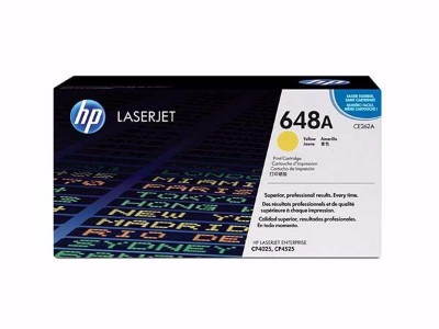 惠普 CE262A 648A原装硒鼓黄色 适用于LaserJet CP4025/CP4525